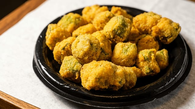 Fried Okra.